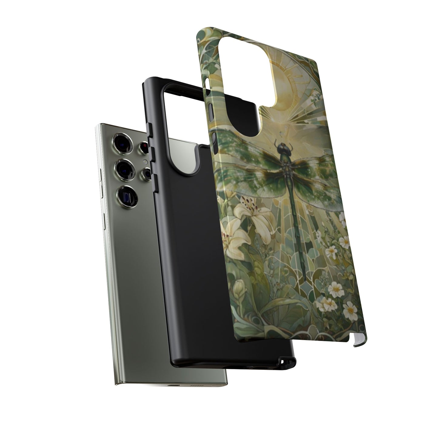 Emerald Sun Dragonfly Samsung Galaxy Tough Case
