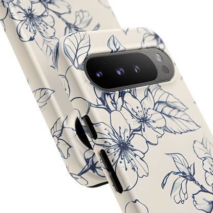 Blossom Sketch Google Pixel Tough Case