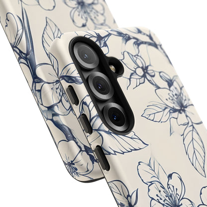 Blossom Sketch Samsung Galaxy Tough Case