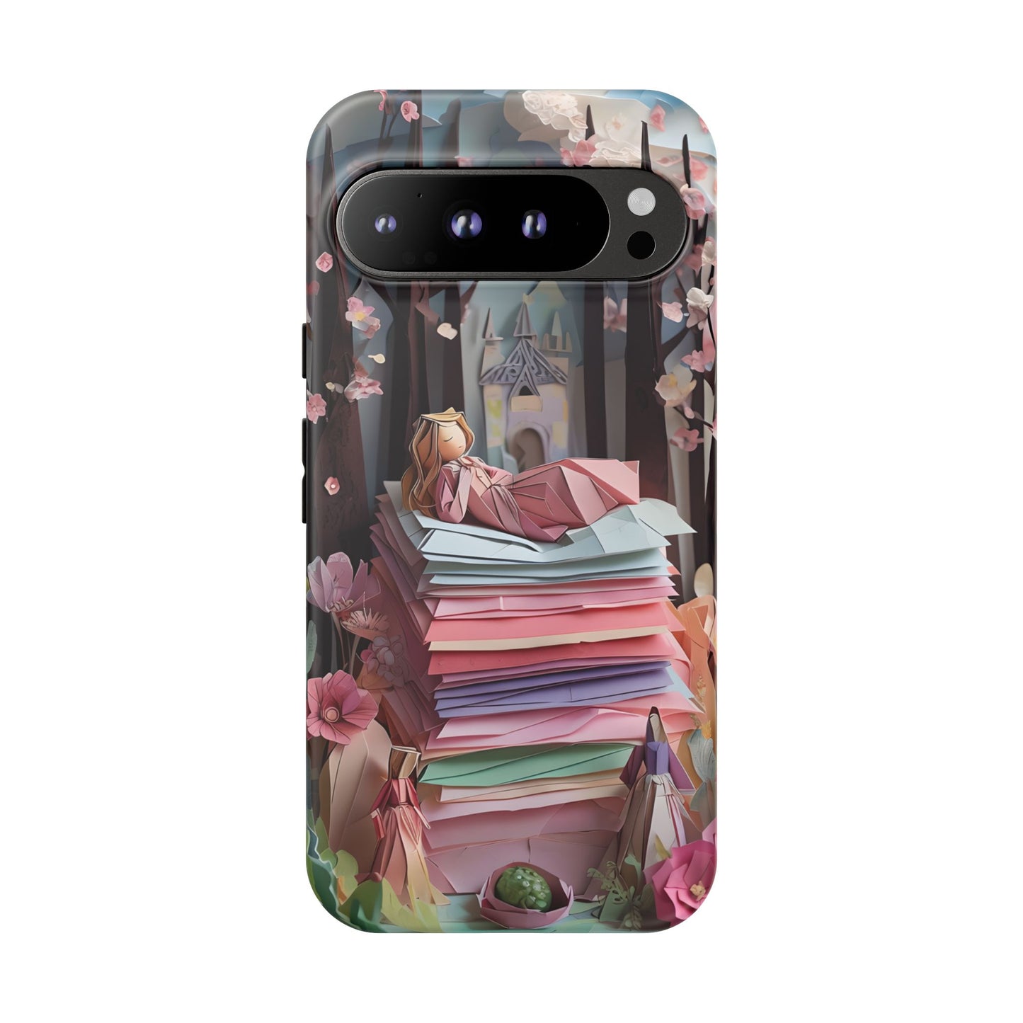 A Good Night's Sleep - Google Pixel - Tough Phone Case -Whimsical Fantasy Floral Design