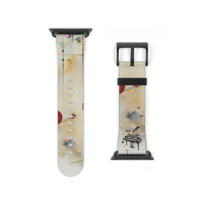 Keys of Imagination Apple Watch Band Strap - Grand Piano Artistic Music Strap