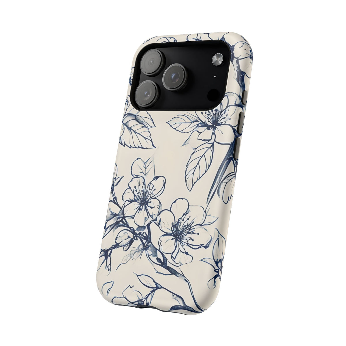 Blossom Sketch iPhone MagSafe Case