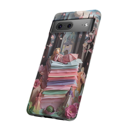 A Good Night's Sleep - Google Pixel - Tough Phone Case -Whimsical Fantasy Floral Design
