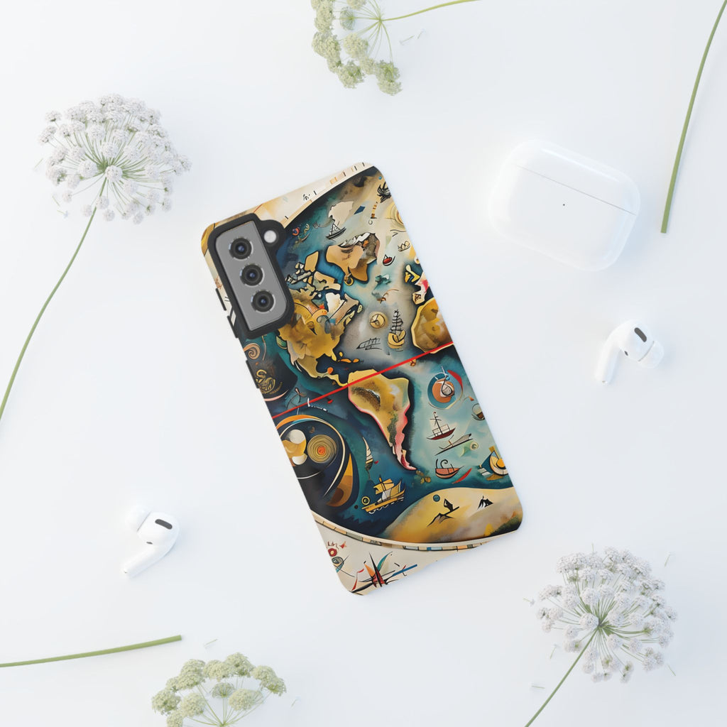 Celestial Map Samsung Galaxy S21 Plus Tough Case - Vintage Map - Premium Abstract Design