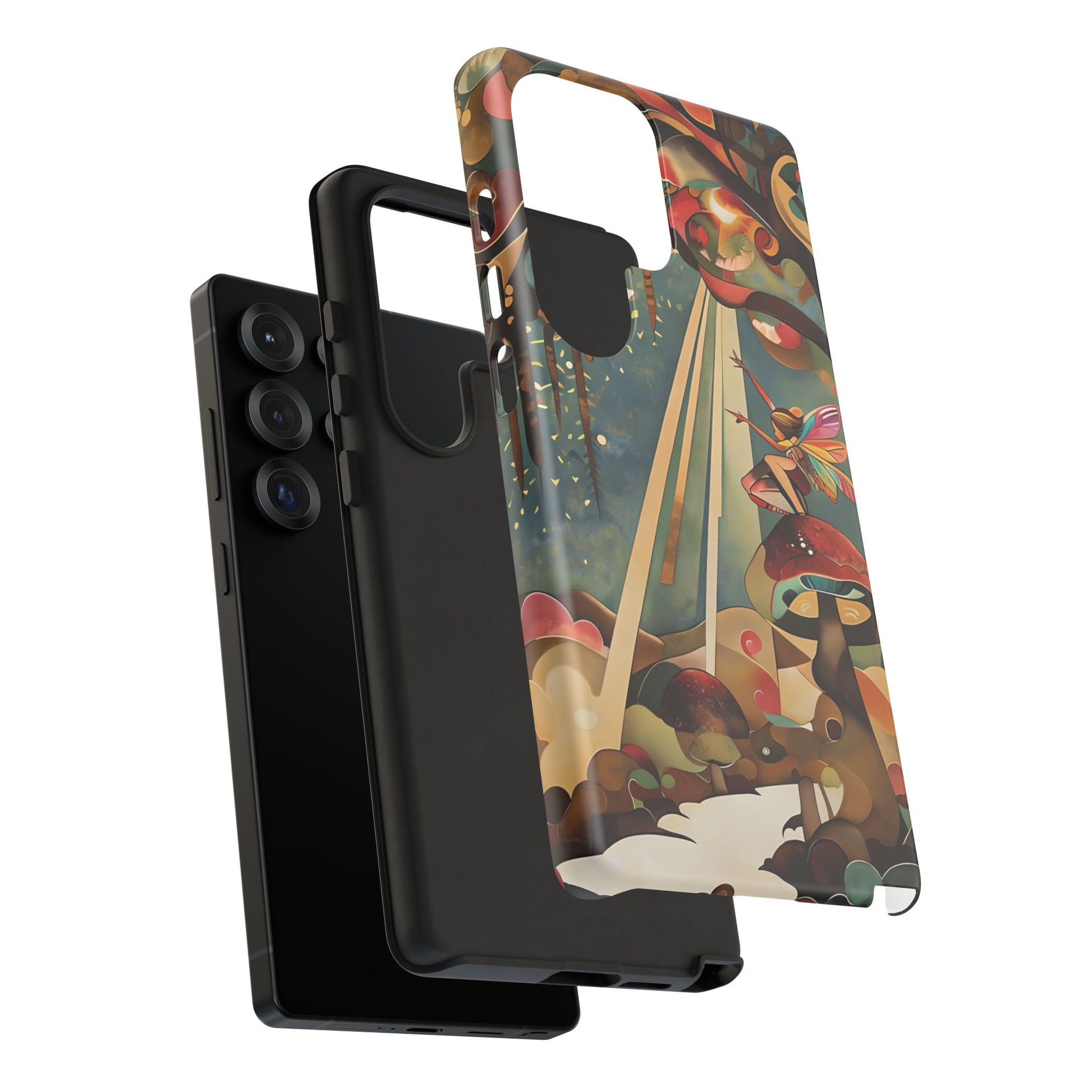 Enchanted Orchard Samsung Galaxy S25 Ultra Tough Case - Artistic Fairy Tale Phone Cover - Elegant Protective Fantasy Art Accessory