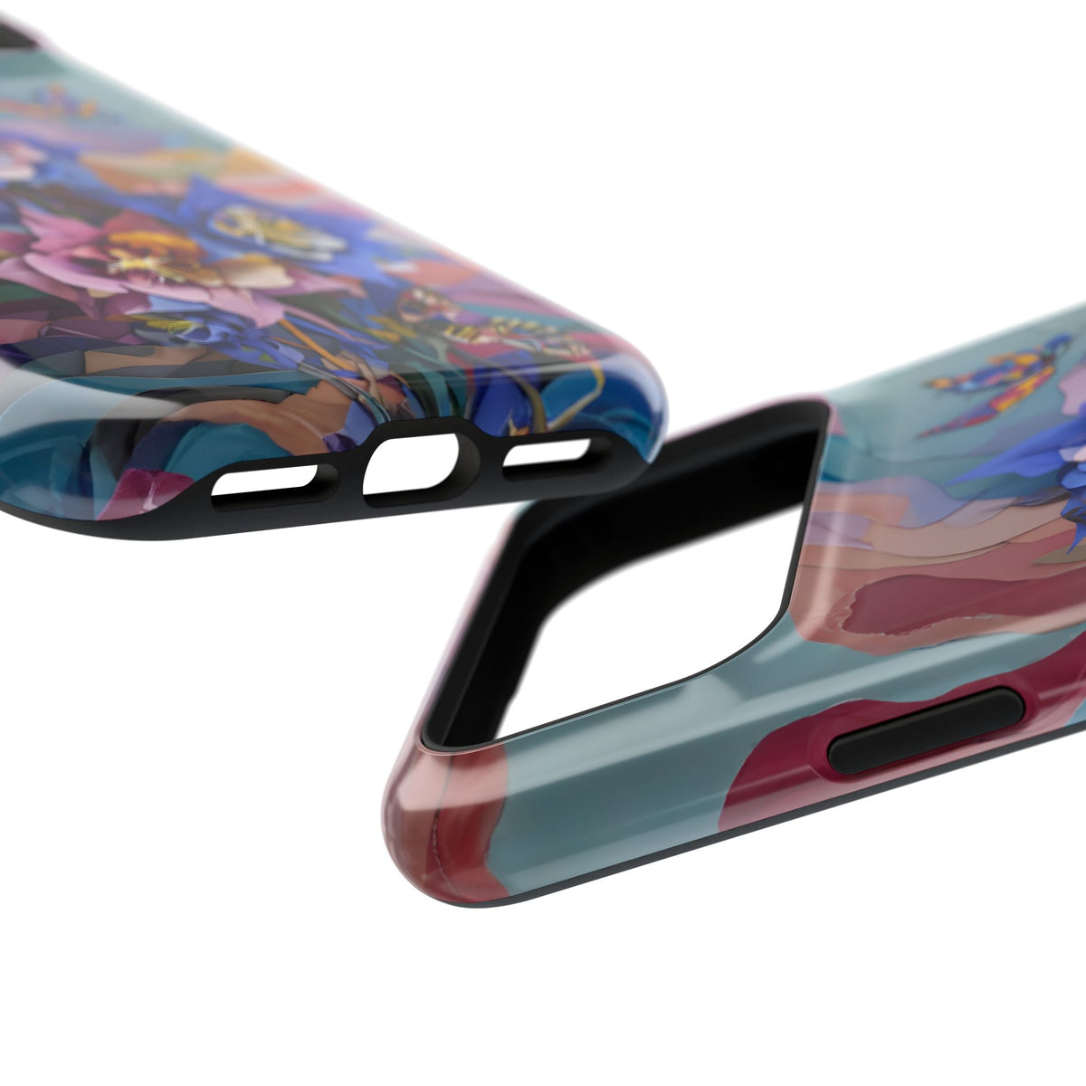 Blue Columbine Carnivale iPhone MagSafe Case