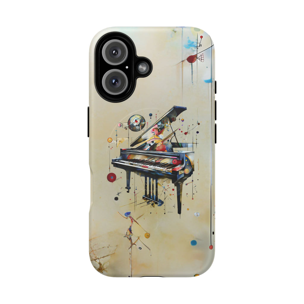 Keys of Imagination Artistic Grand Piano iPhone 16 MagSafe Case