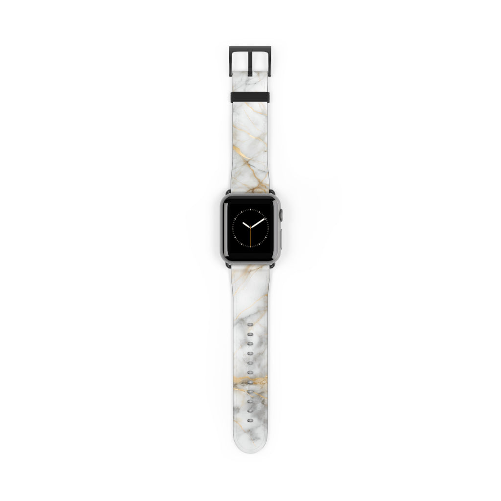 Golden Vein Marble Apple Watch Band Strap - Timeless Design for your Timepiece