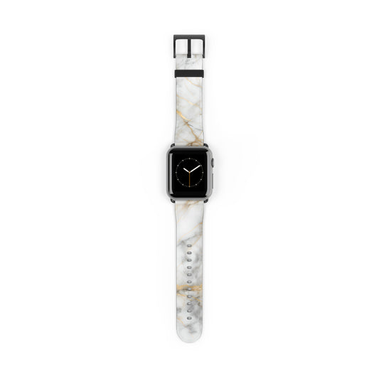 Golden Vein Marble Apple Watch Band Strap - Timeless Design for your Timepiece