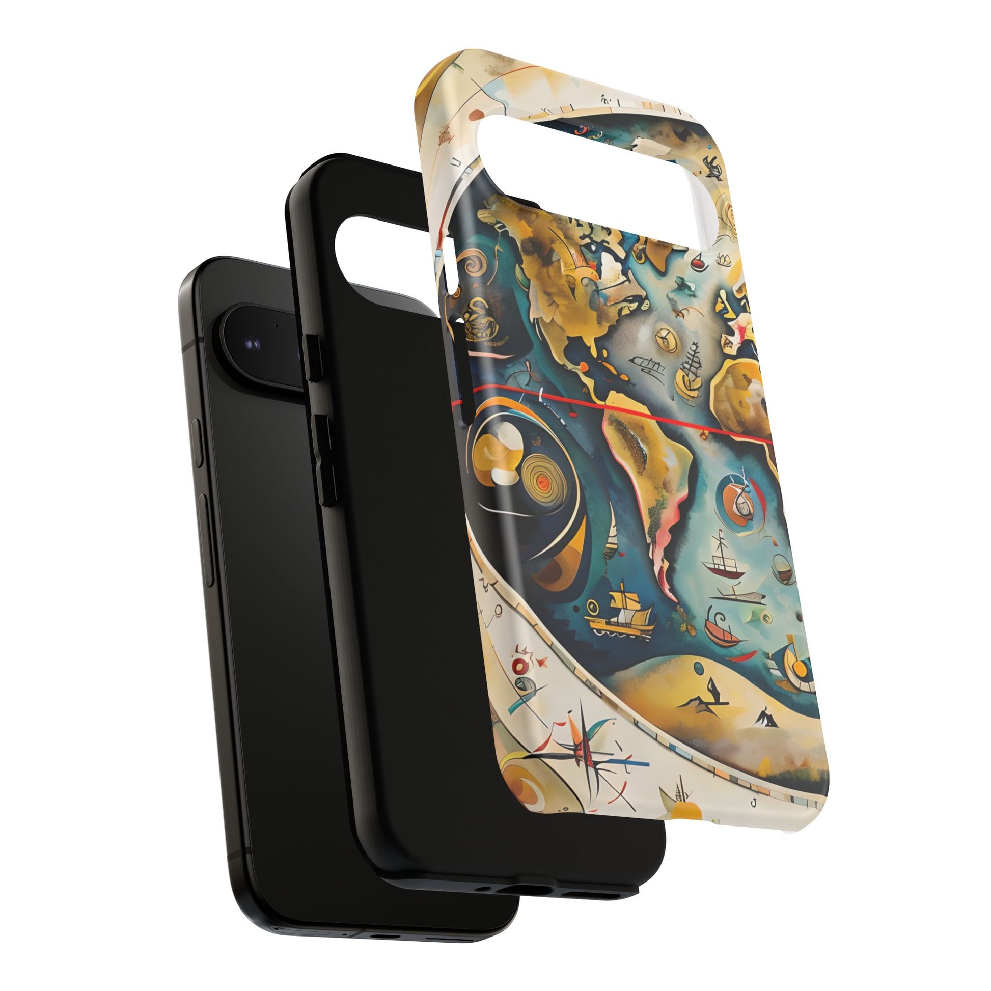 Celestial Map Google Pixel 9 Pro XL Tough Case - Antique Star Chart Phone Cover