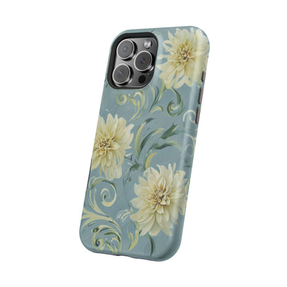 Golden Dahlia Trio iPhone MagSafe Case