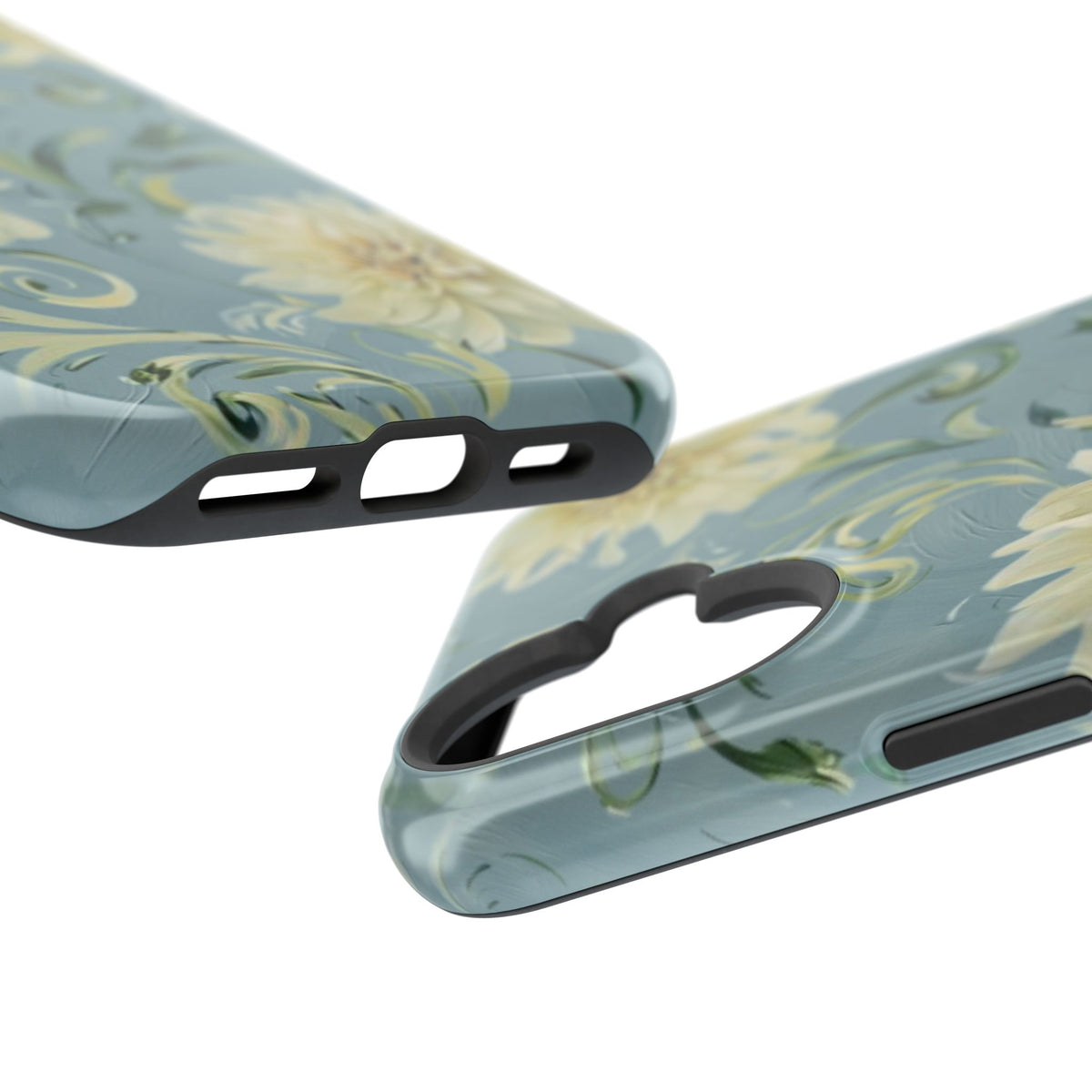 Golden Dahlia Trio iPhone MagSafe Case