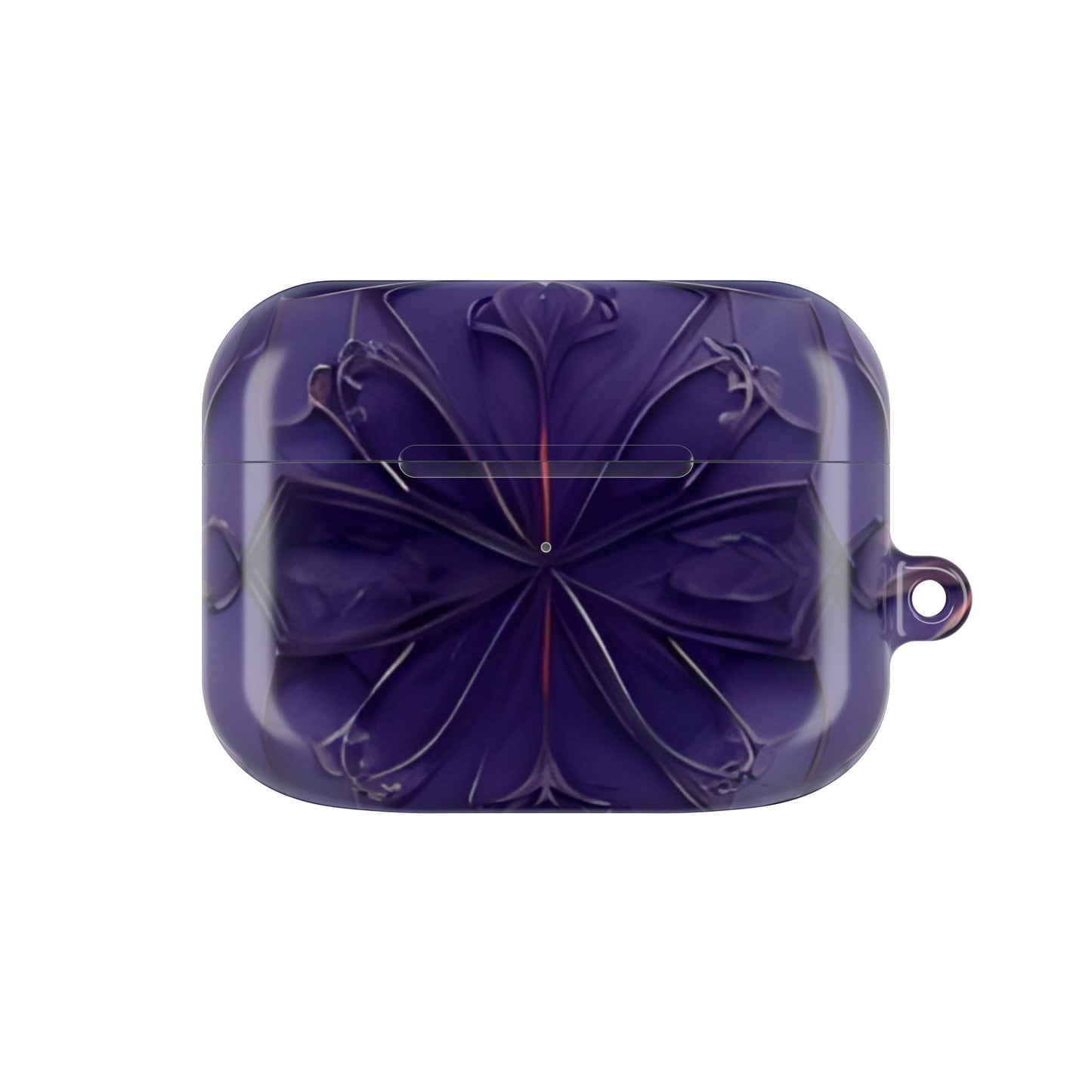 Violet Nebula AirPod Case - Purple Cosmic Earbud Cover for Gen 1, 2, 3, Pro Gen 1 & 2