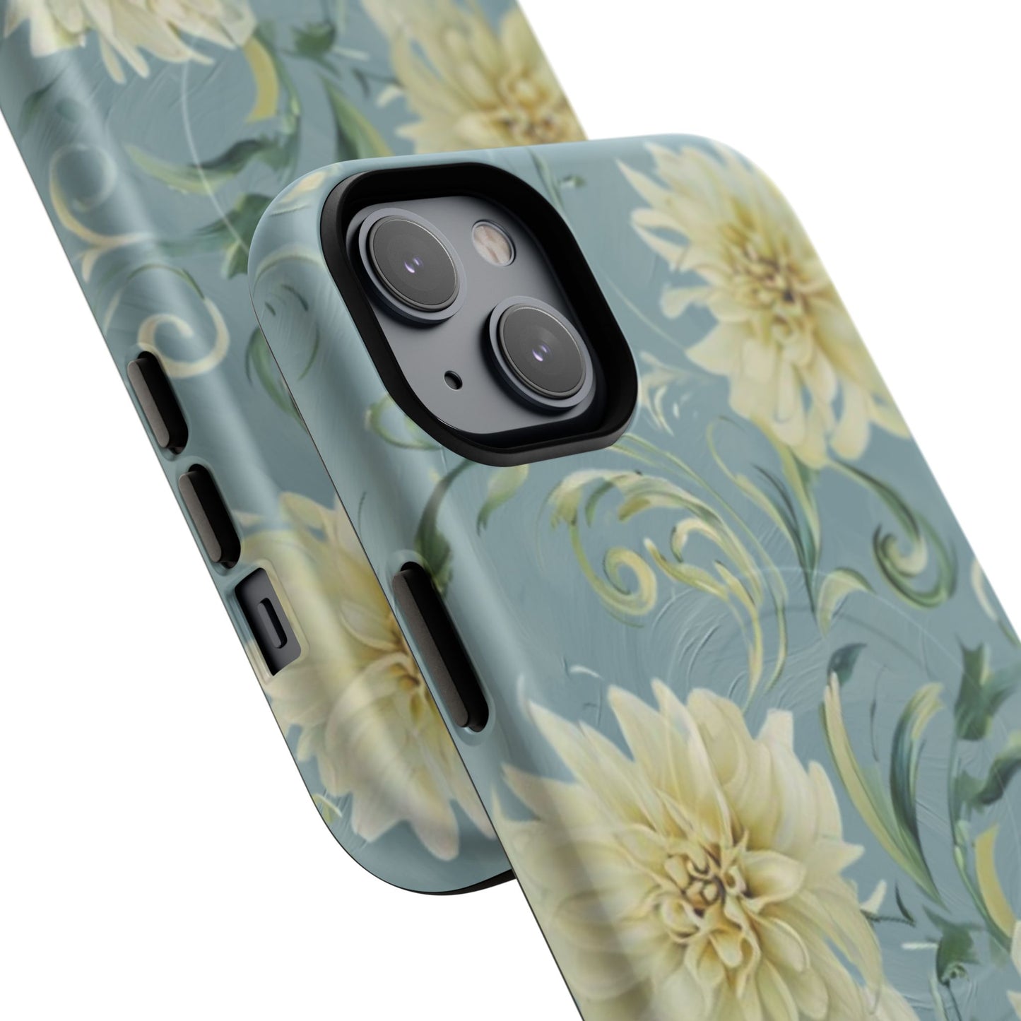 Golden Dahlia Trio iPhone MagSafe Case
