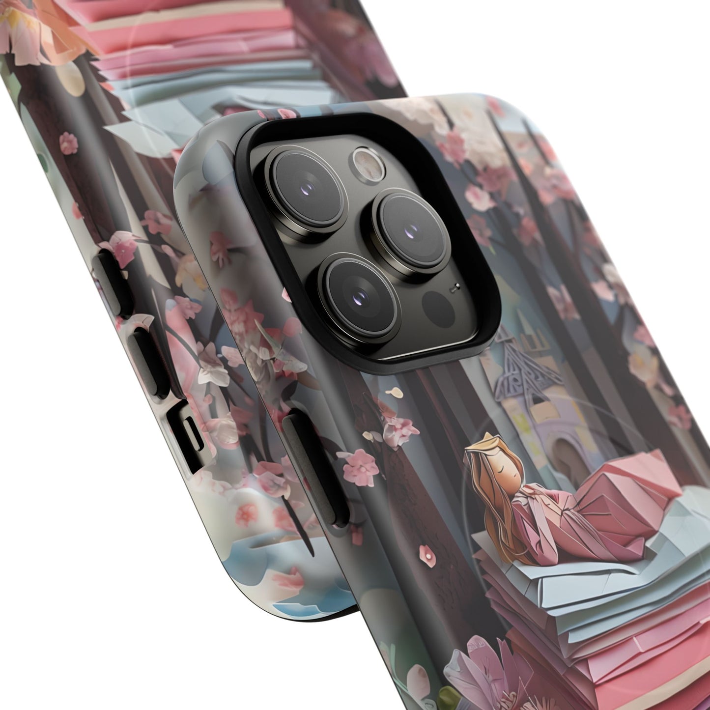 A Good Night's Sleep - iPhone MagSafe Phone Case - Whimsical Fantasy Floral Design