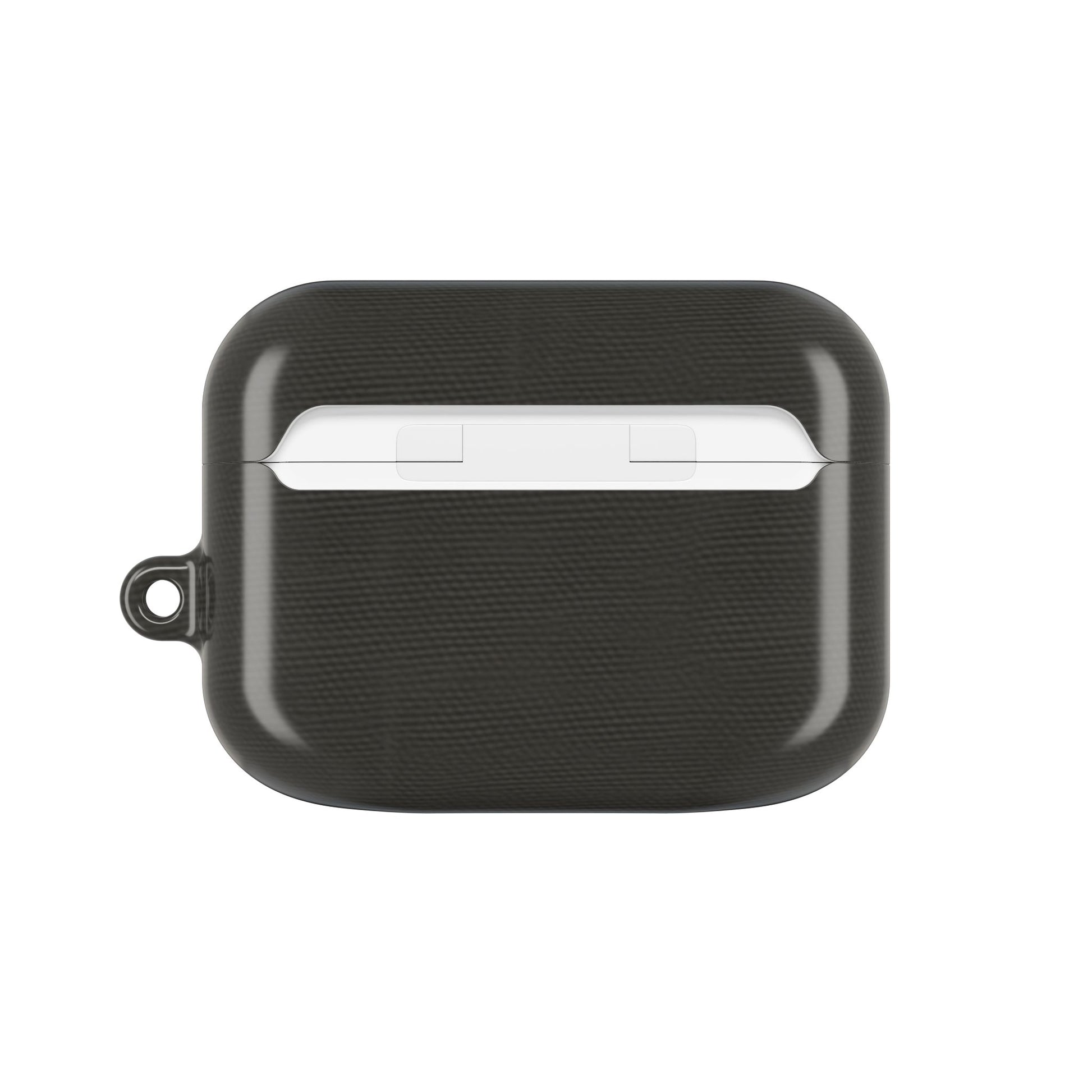 Charcoal Linen AirPods Case - Minimalist Charcoal Cover for Gen 1, 2, 3, Pro Gen 1 & 2