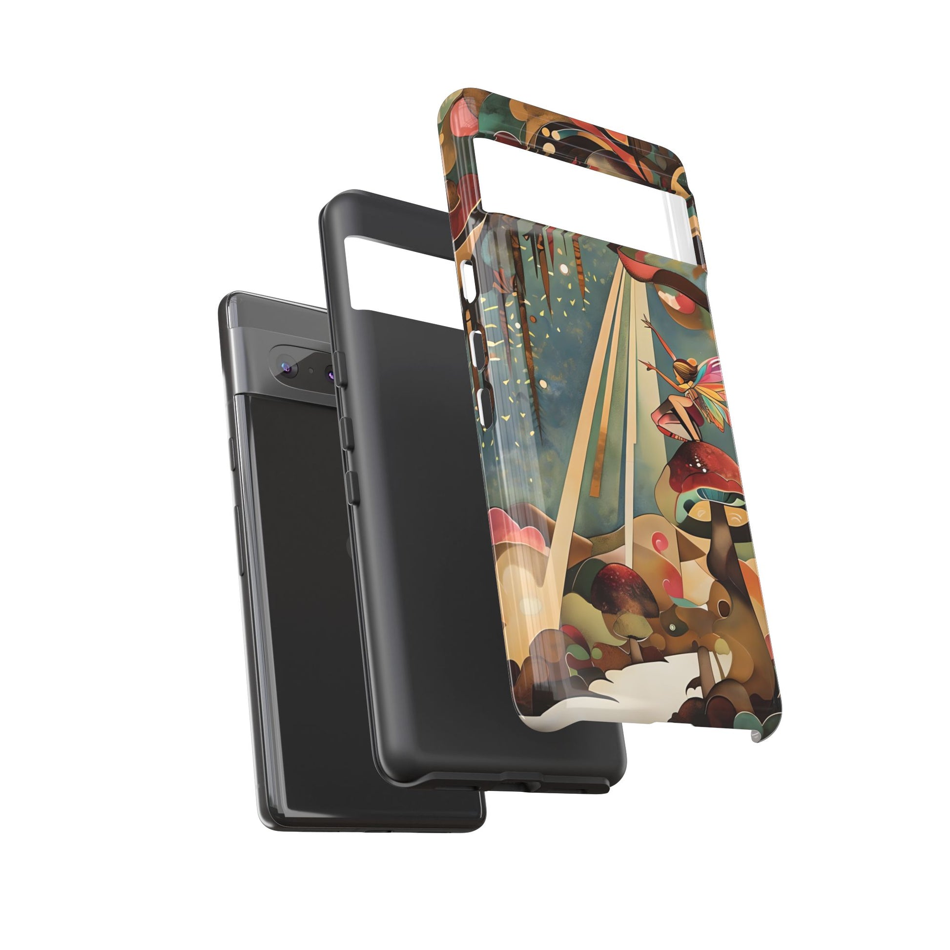 Enchanted Orchard Google Pixel 7 Tough Case - Artistic Fairy Tale Phone Cover - Elegant Protective Fantasy Art Accessory
