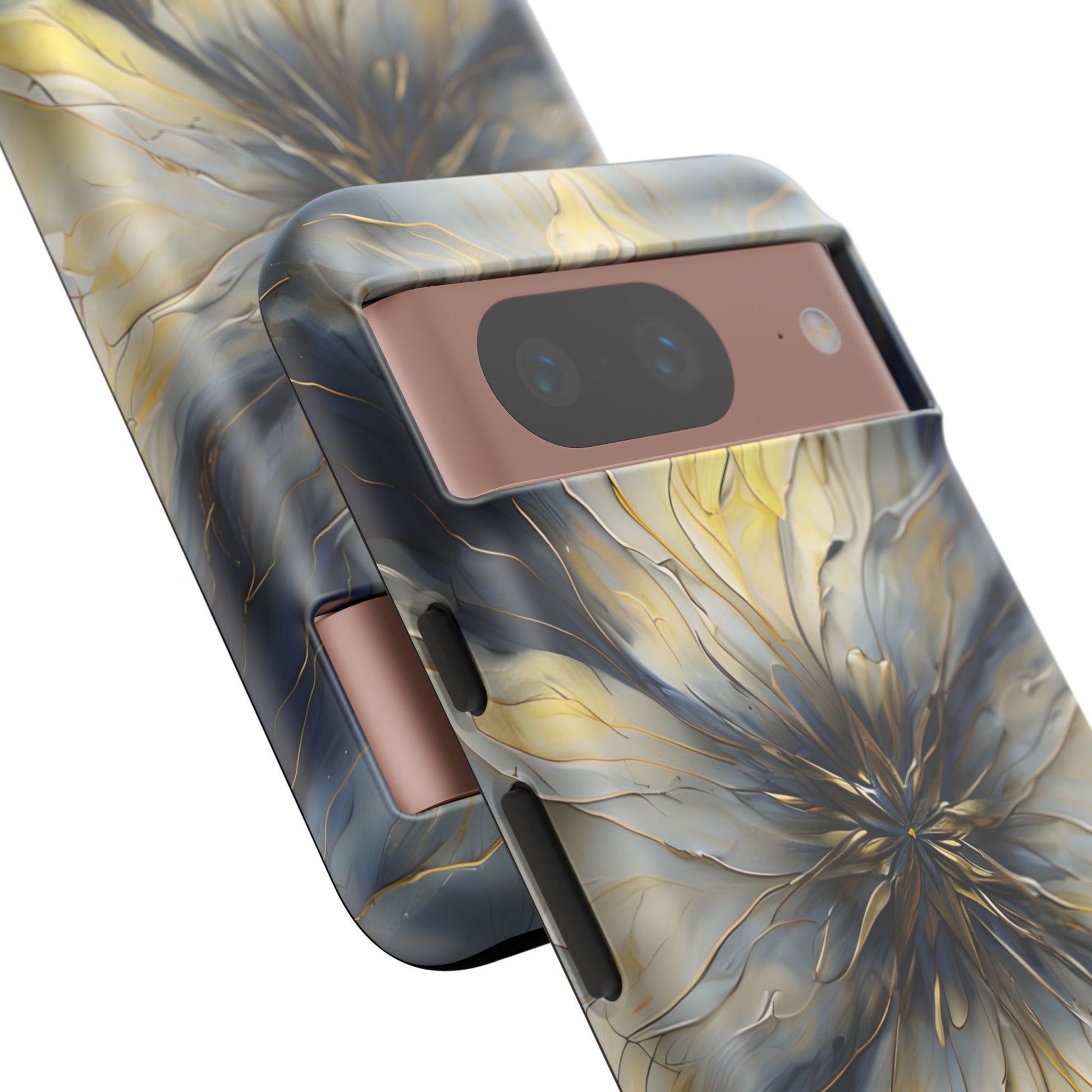 Luminous Petal Tough Case for Google Pixel 8 - Premium Artistic Shockproof Cover, Elegant Protective Phone Case