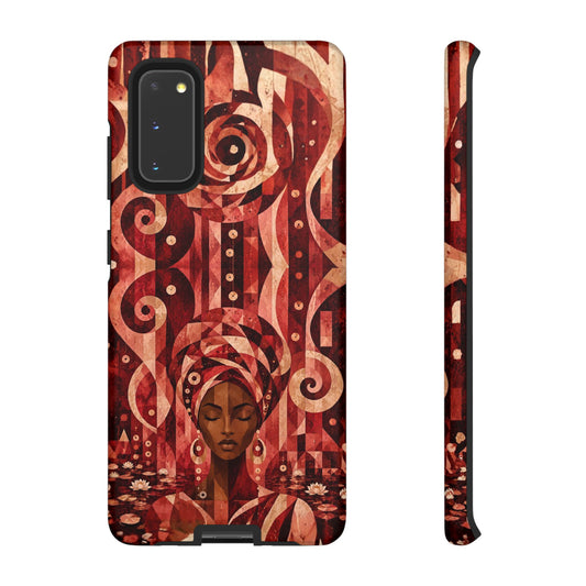 Crimson Poise Samsung Phone Case