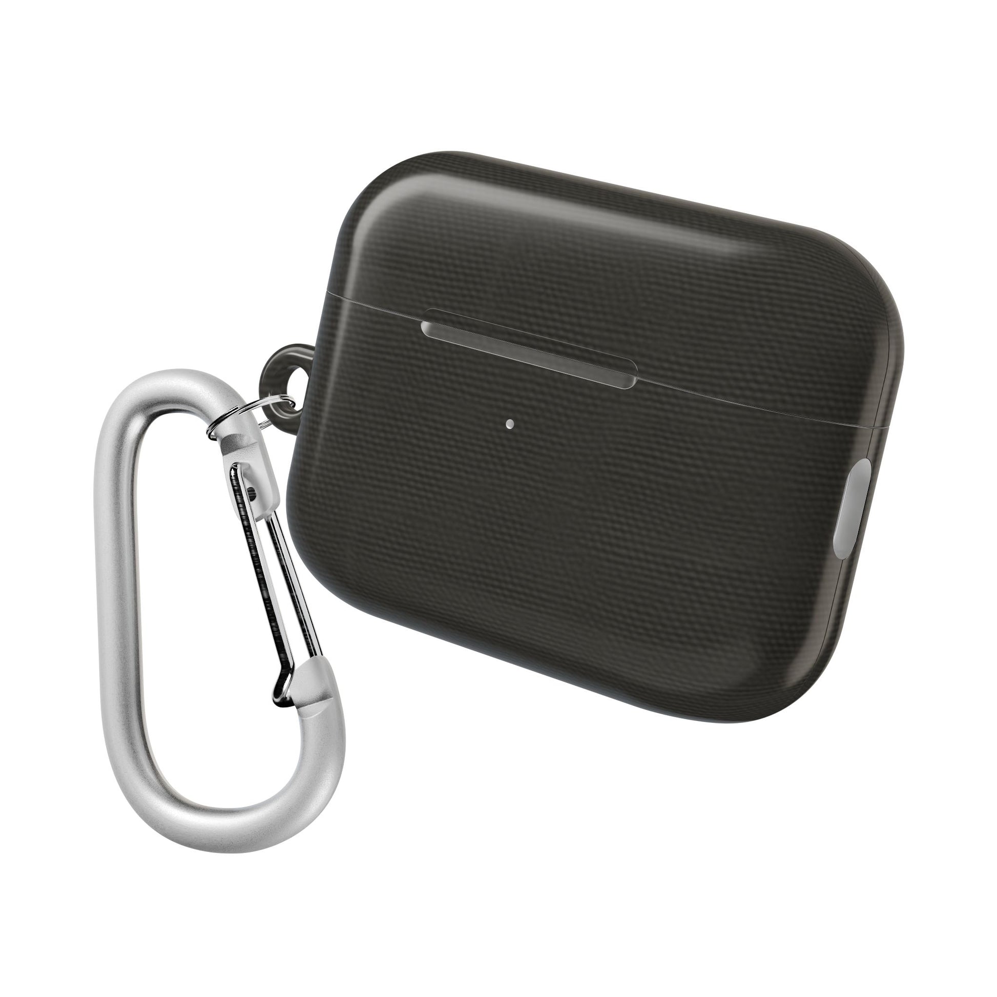 Charcoal Linen AirPods Case - Minimalist Charcoal Cover for Gen 1, 2, 3, Pro Gen 1 & 2