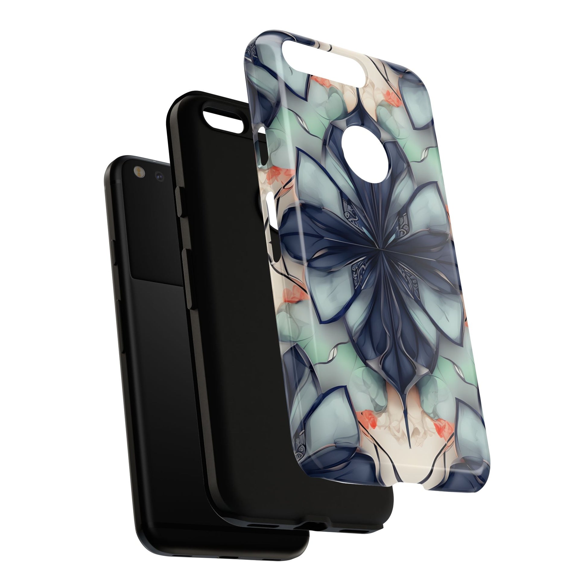 Midnight Mosaic Tough Case for Google Pixel - Premium Artistic Shockproof Cover, Elegant Protective Phone Case