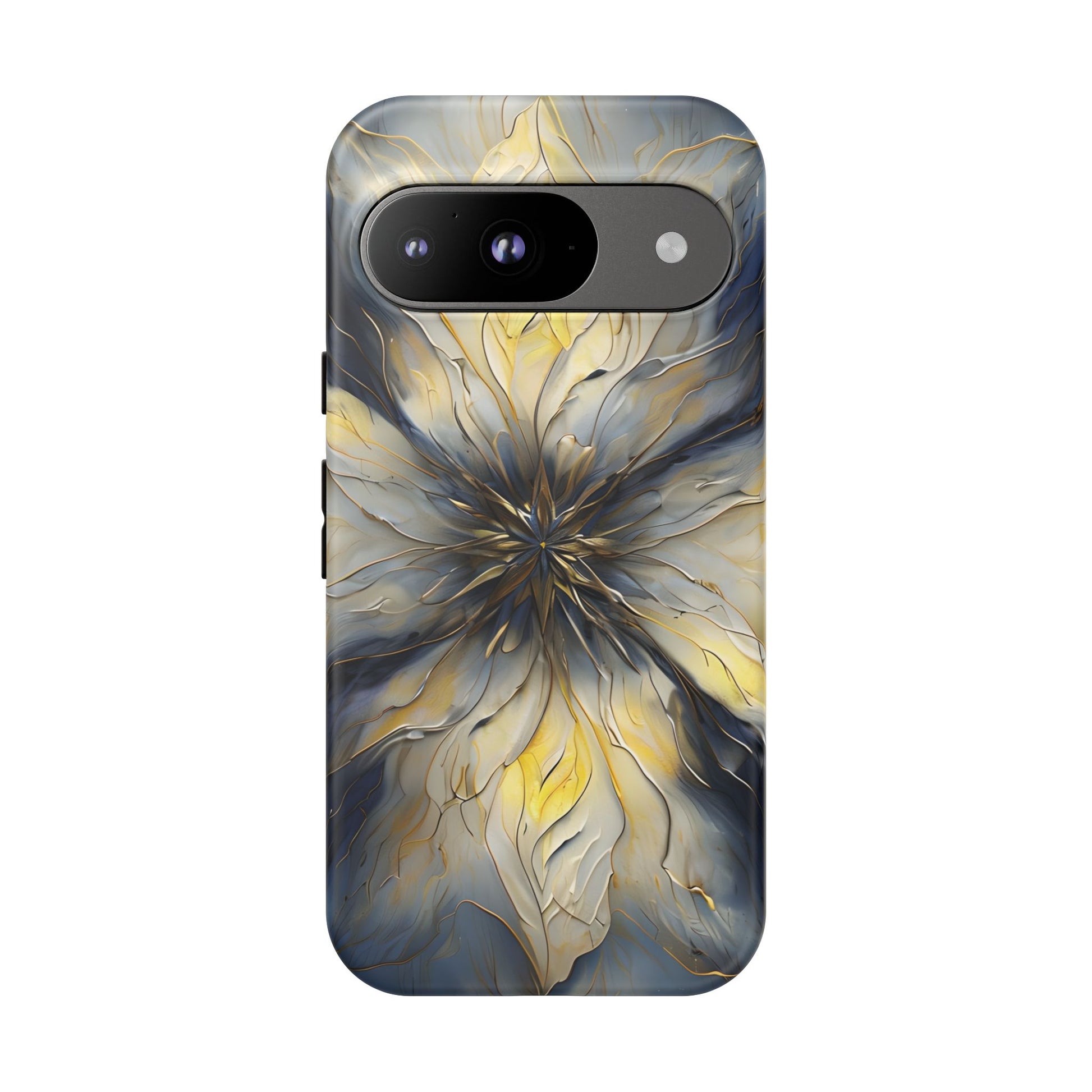 Luminous Petal Tough Case for Google Pixel 9 - Premium Artistic Shockproof Cover, Elegant Protective Phone Case