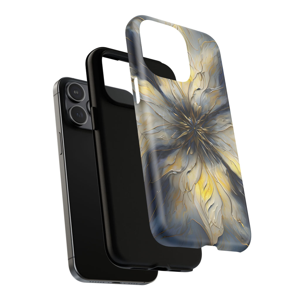 Luxury Luminous Petal MagSafe iPhone 15 Pro Max- Designer Shockproof Cover