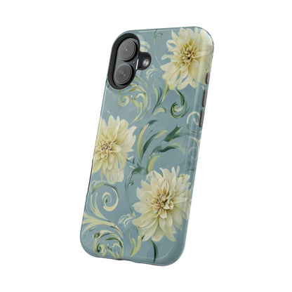 Golden Dahlia Trio iPhone MagSafe Case