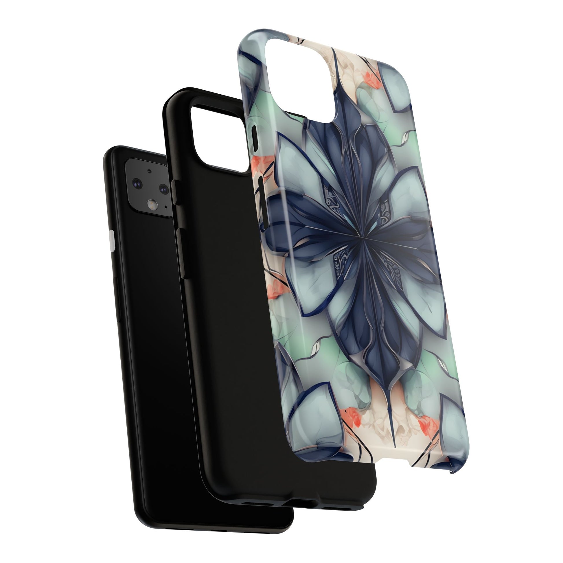 Midnight Mosaic Tough Case for Google Pixel 4 XL - Premium Artistic Shockproof Cover, Elegant Protective Phone Case