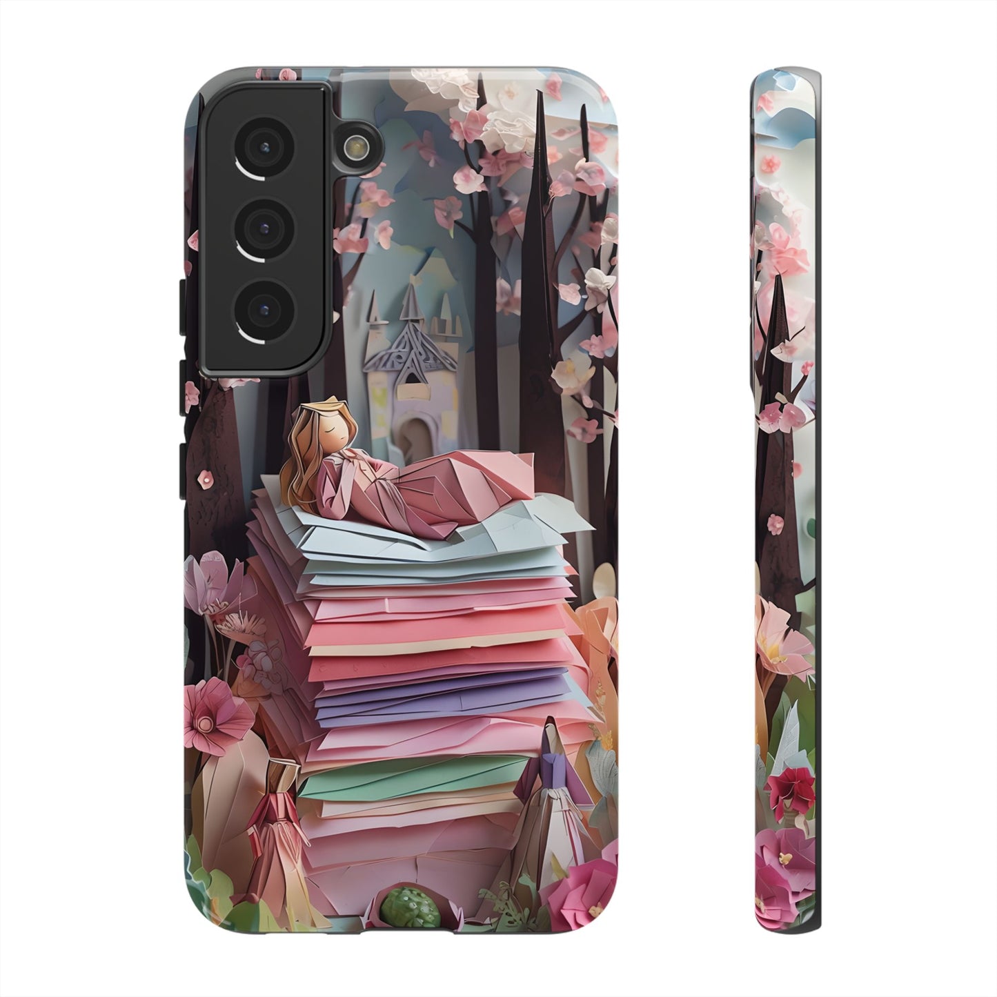 A Good Night's Sleep - Samsung Galaxy - Tough Phone Case -Whimsical Fantasy Floral Design