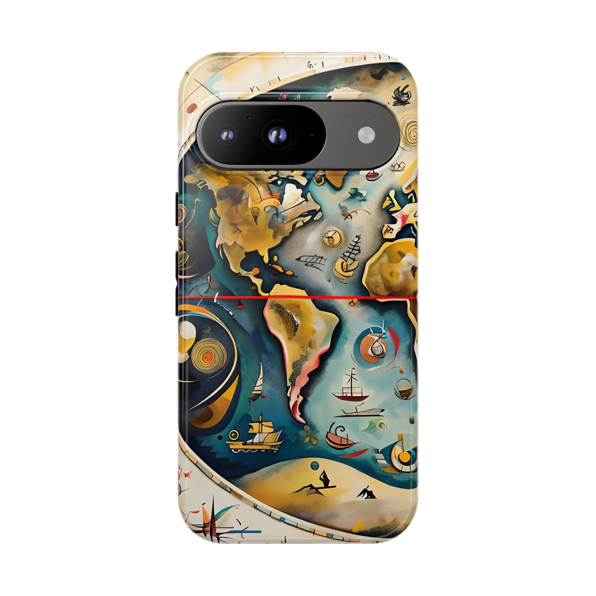 Celestial Map Google Pixel 9 Tough Case - Antique Star Chart Phone Cover