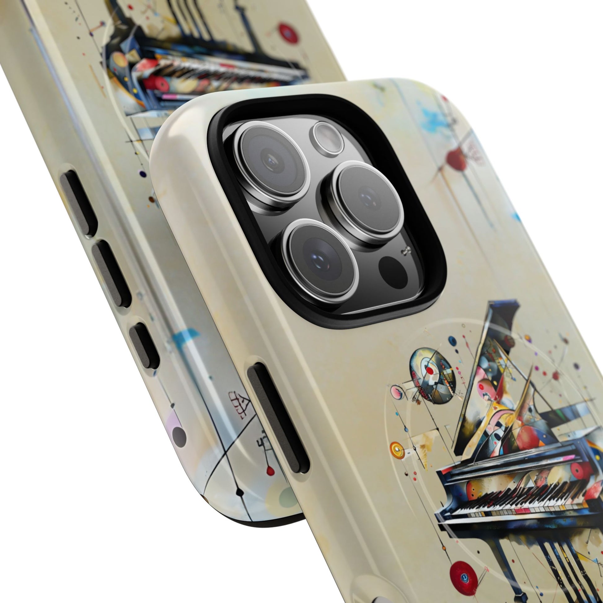 Keys of Imagination Artistic Grand Piano iPhone 16 Pro MagSafe Case