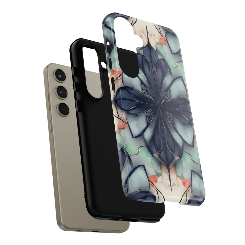 Midnight Mosaic Tough Case for Samsung Galaxy S24 Plus- Premium Shockproof Designer Phone Cover