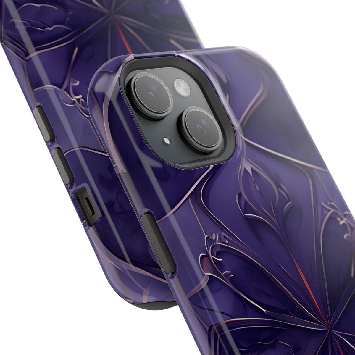 Violet Nebula iPhone MagSafe Case