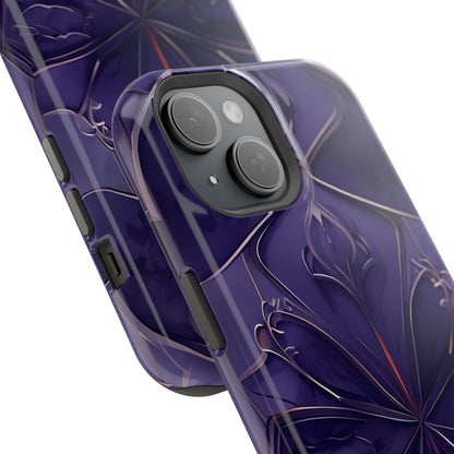 Violet Nebula iPhone MagSafe Case