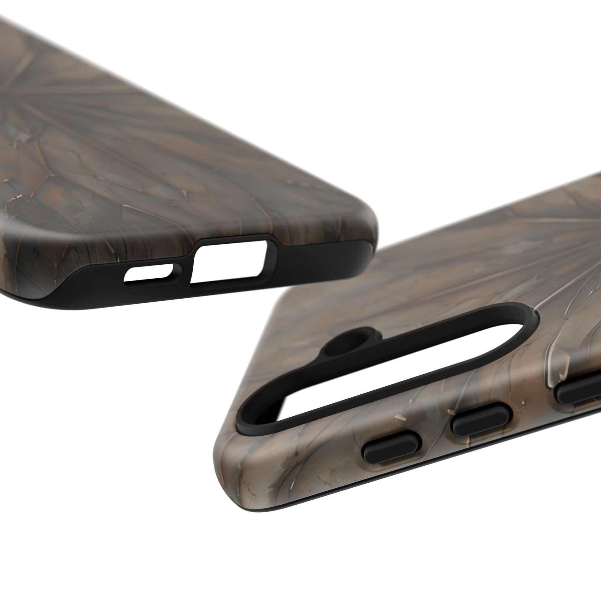 Earthstone Mandala - Kaleidoscope Collection Artistic Taupe Burst - Samsung Galaxy S24 Tough Phone Case