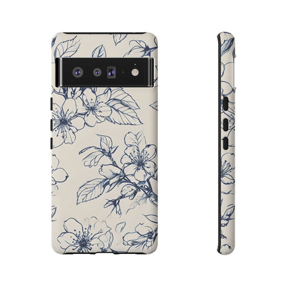 Blossom Sketch Google Pixel Tough Case
