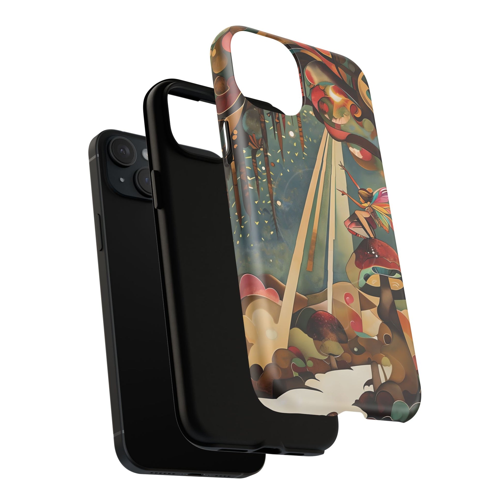 Enchanted Orchard iPhone 15 Plus - Artistic Fairy Tale cover - MagSafe Compatible - Premium Drop Protection