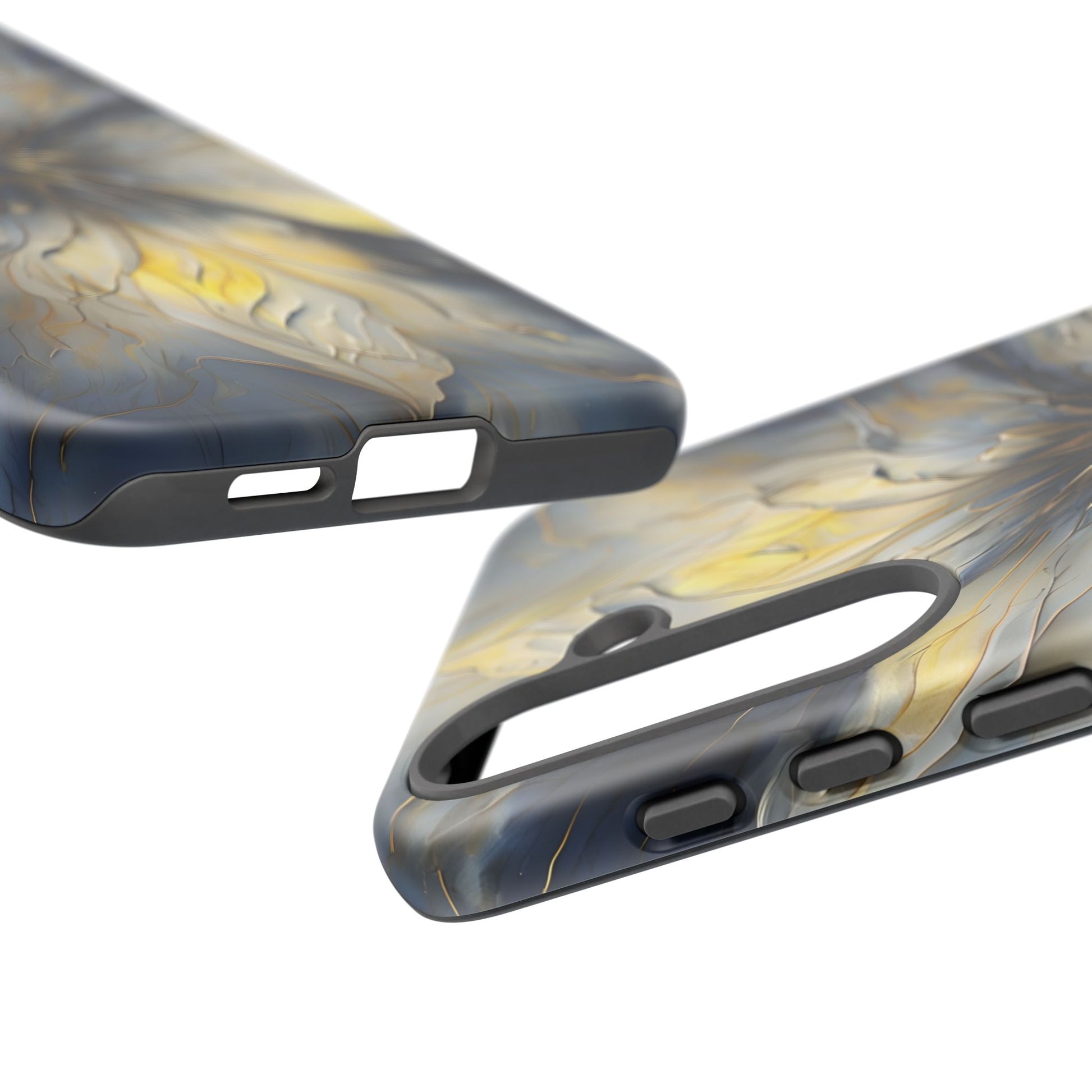 Luminous Petal Tough Case for Samsung Galaxy S25 Plus - Premium Shockproof Designer Phone Cover