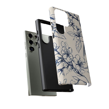 Blossom Sketch Samsung Galaxy Tough Case