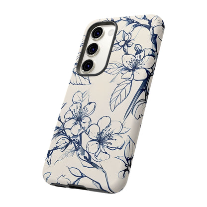 Blossom Sketch Samsung Galaxy Tough Case