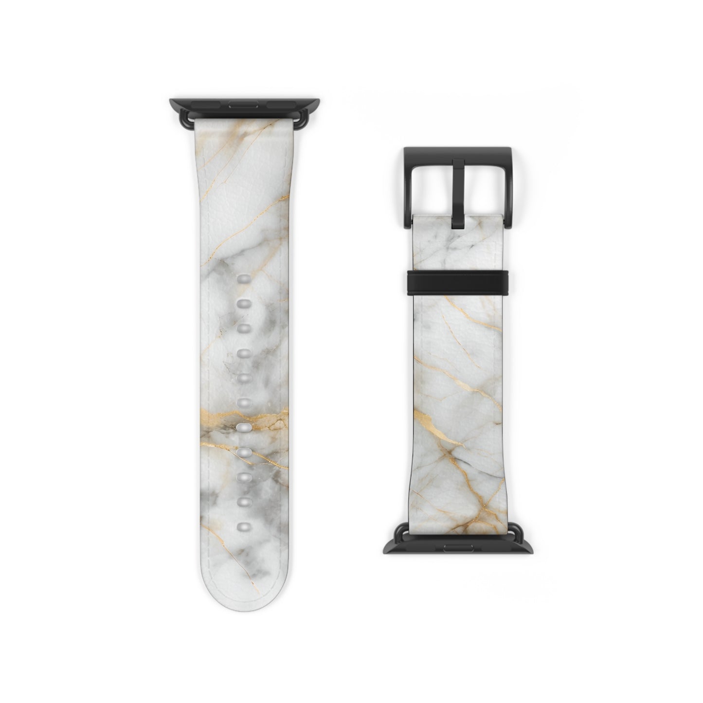 Golden Vein Marble Apple Watch Band Strap - Timeless Design for your Timepiece
