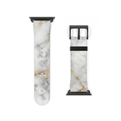 Golden Vein Marble Apple Watch Band Strap - Timeless Design for your Timepiece
