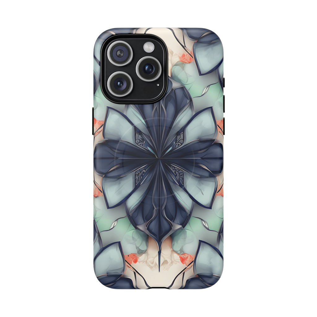 Midnight Mosaic MagSafe iPhone 15 Pro Max Case - Designer Shockproof Cover