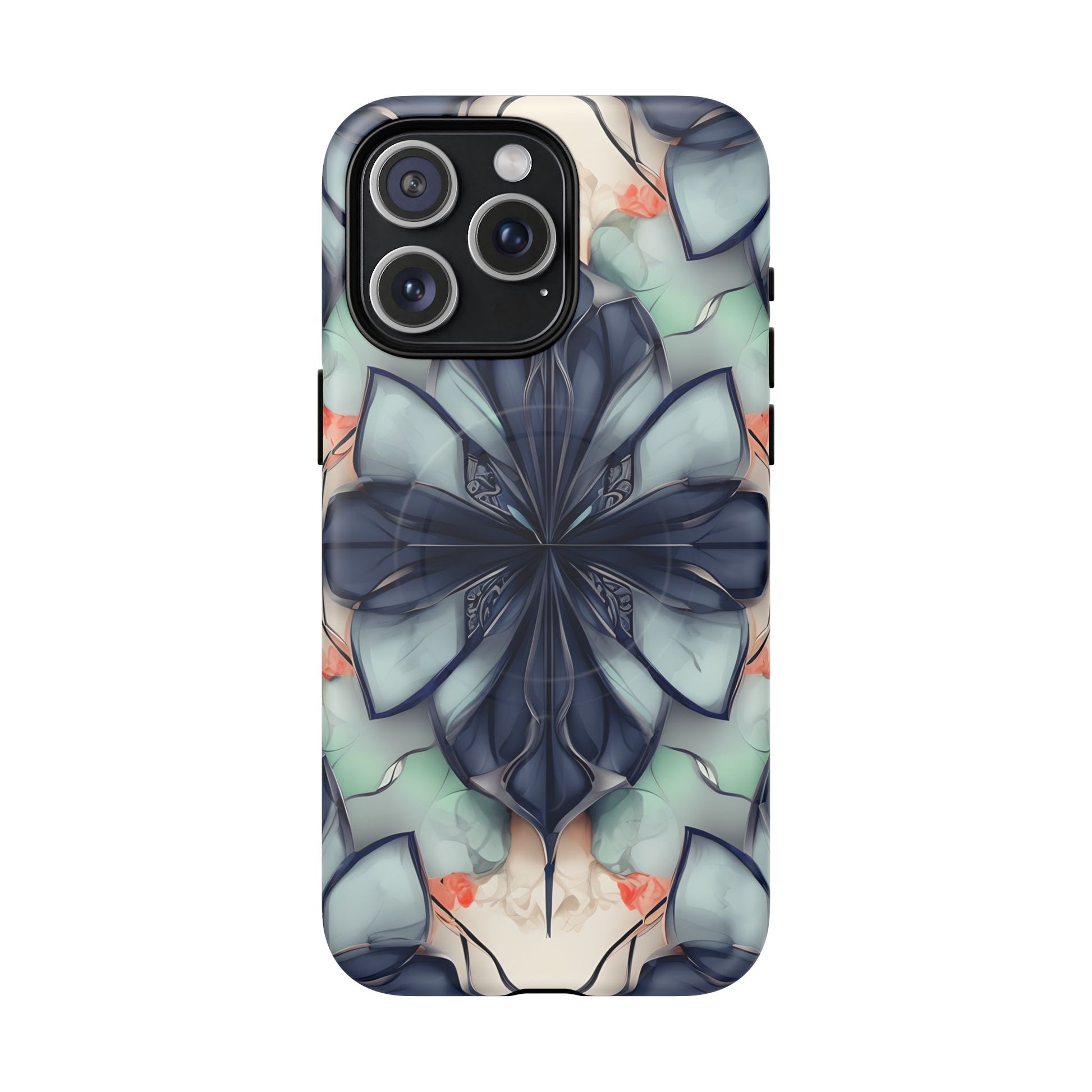 Midnight Mosaic MagSafe iPhone 15 Pro Max Case - Designer Shockproof Cover