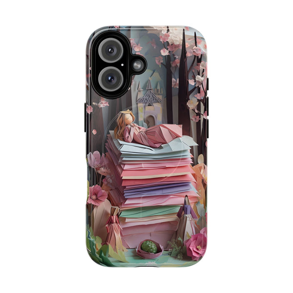 A Good Night's Sleep - iPhone 16 MagSafe Phone Case - Whimsical Fantasy Floral Design