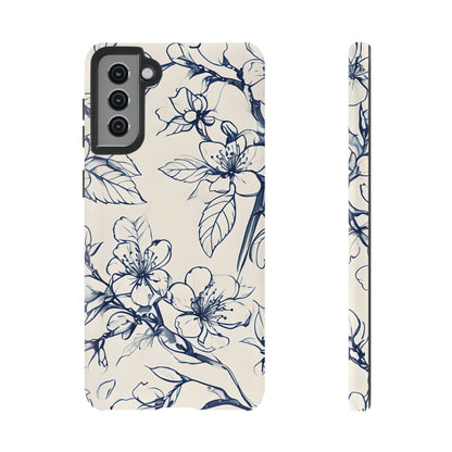 Blossom Sketch Samsung Galaxy Tough Case
