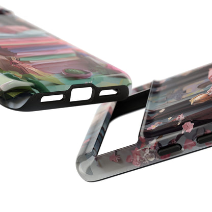 A Good Night's Sleep - Google Pixel - Tough Phone Case -Whimsical Fantasy Floral Design