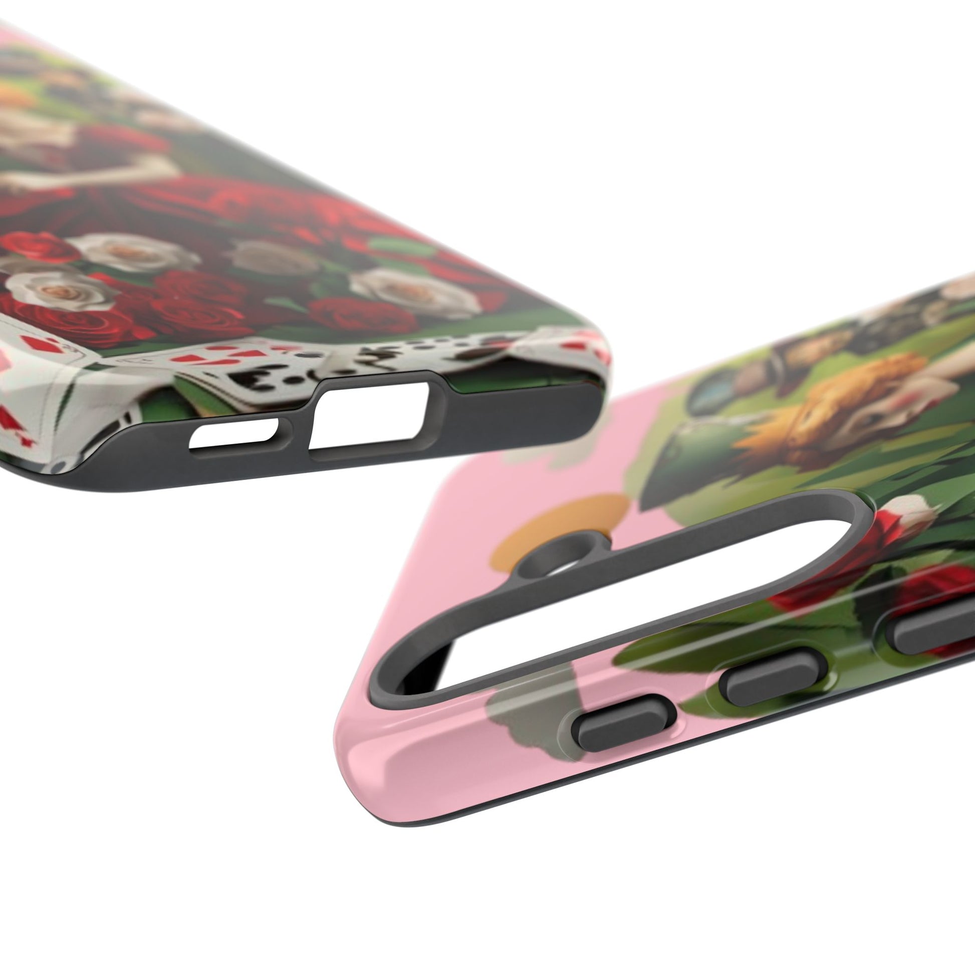 Regal Rose Court - Samsung Galaxy S25 - Tough Phone Case -Whimsical Fantasy Floral Design