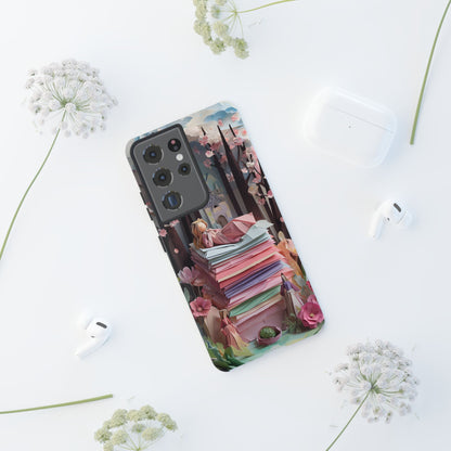 A Good Night's Sleep - Samsung Galaxy - Tough Phone Case -Whimsical Fantasy Floral Design